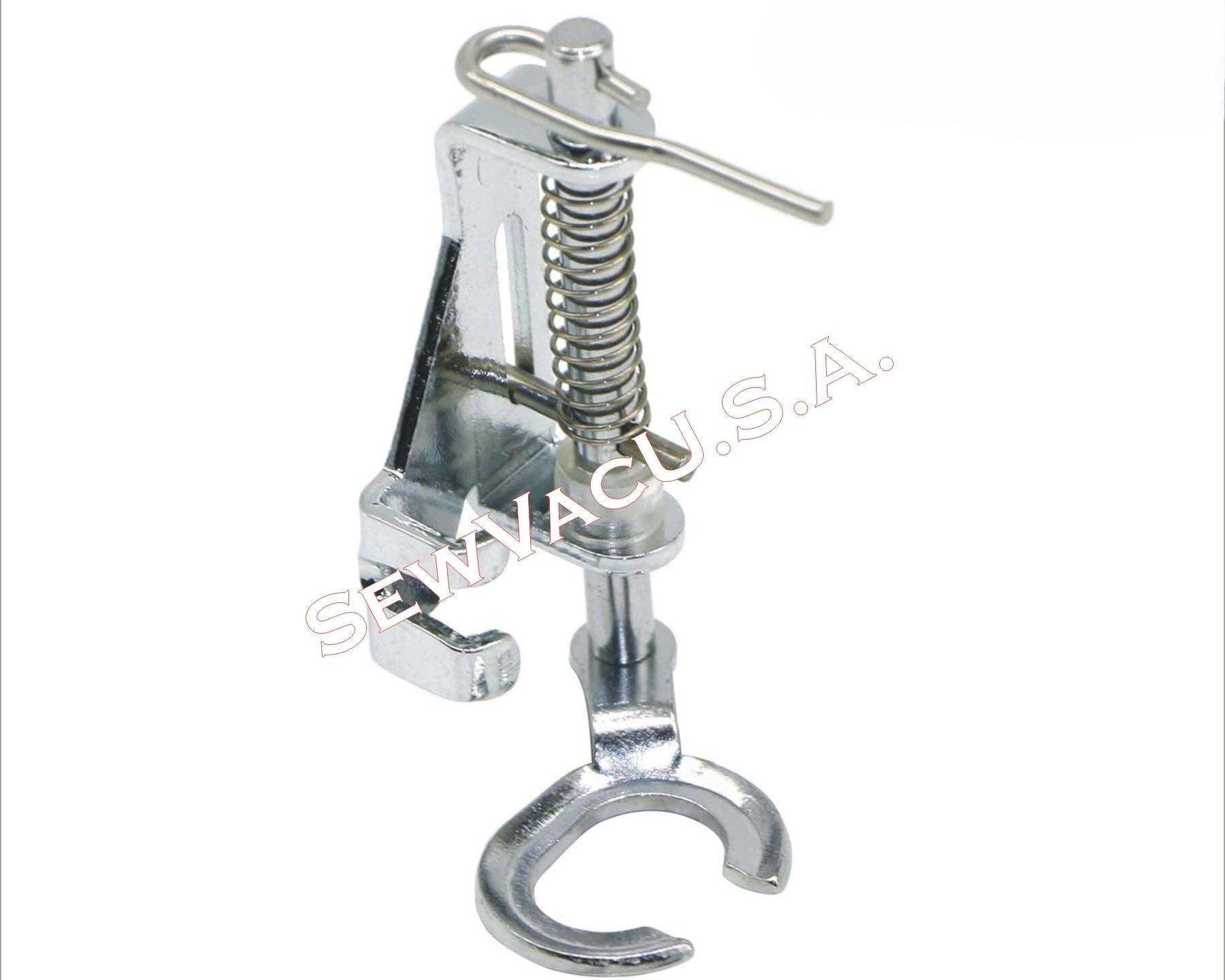 Metal Open Toe Free Motion/Darning Foot with Guide Fits SINGER Models M1000, M1500, M2100, M3300, M3330, M3400, M3500
