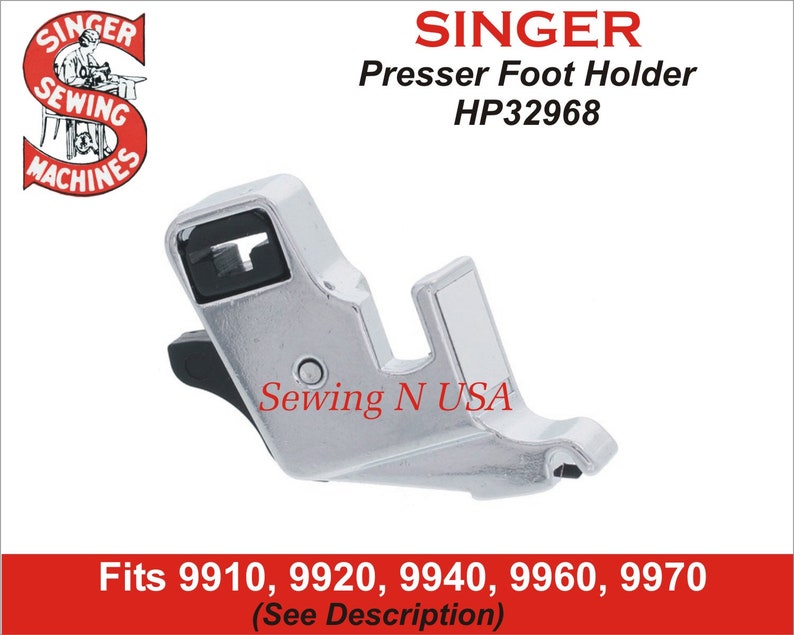 SINGER Presser Foot Holder shank HP32968 Fits 9910 9920 Etsy