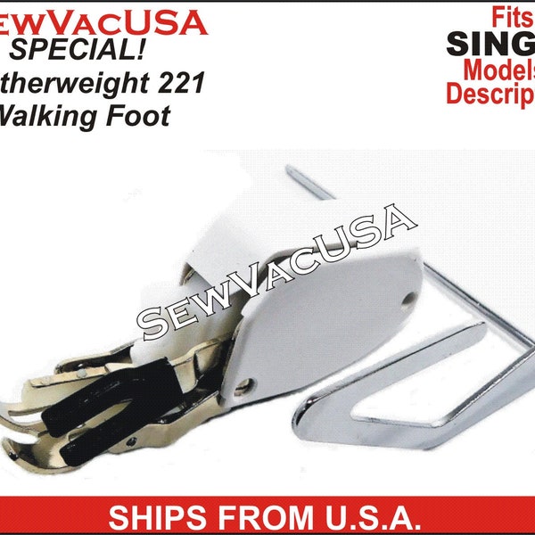 Singer Walking Foot With Guide Etsy