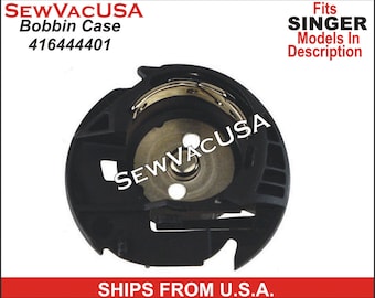 Singer Compatible Bobbin Case 416444401 Fits Singer Model XL400, XL550, One, 1+, FQ4, Futura 5 & More See Description