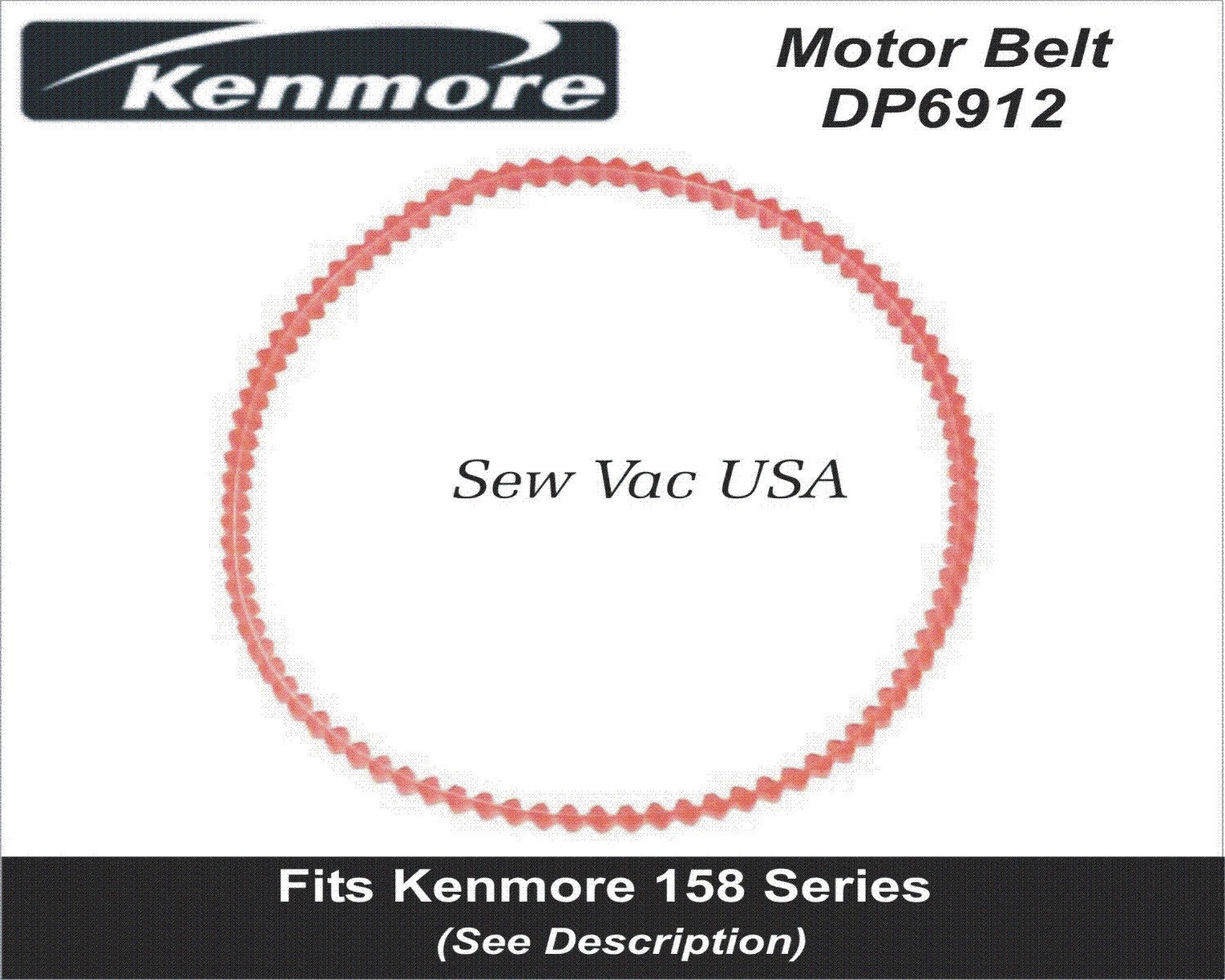 Kenmore Sewing Machine Motor Belt DP6912 Fits Kenmore Models in ...