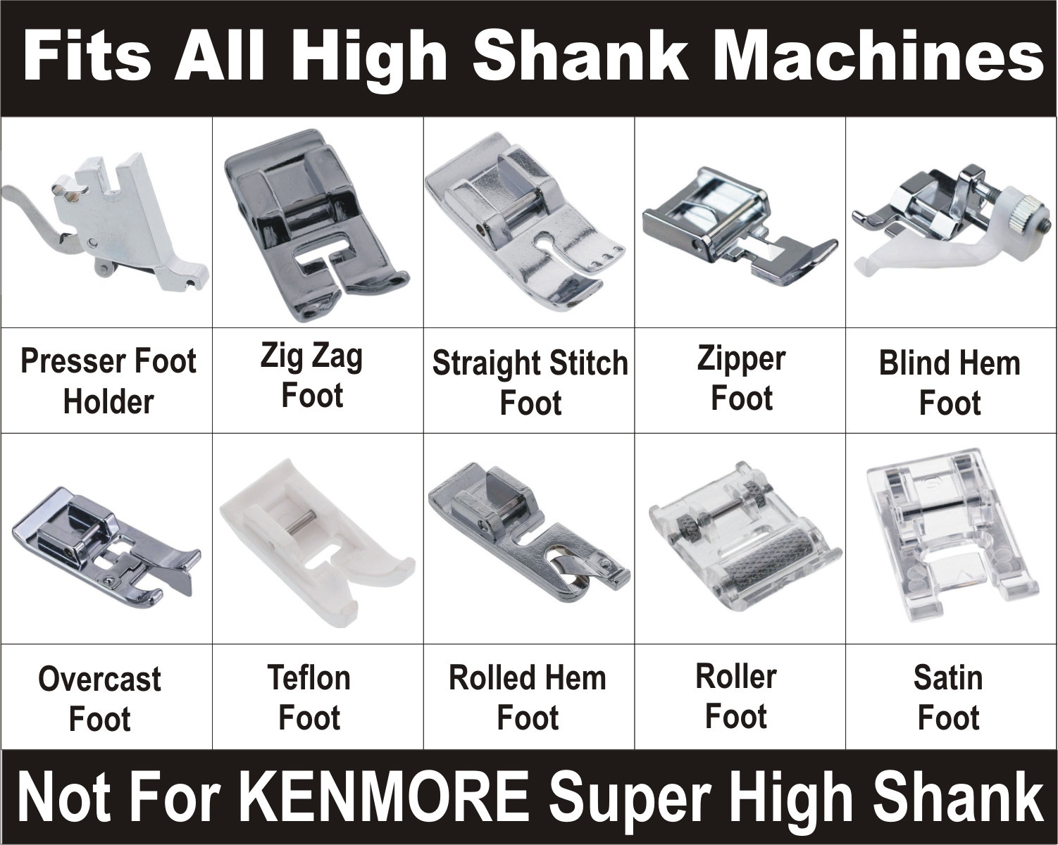 ハシ様　A.PRESSE S/S High Gauge Skipper Amazon.com: DREAMSTITCH 40322SH High Shank Zipper Presser