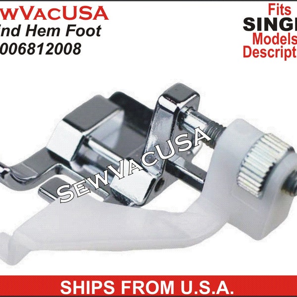 Singer Hemming Foot Etsy