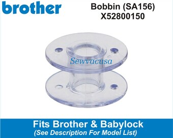 Genuine BROTHER Project Runway Bobbin X52800150 (SA156) Fits Models In Description Also Fits Babylock