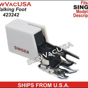 Singer Compatible Walking Foot 006815008 Fits Simple Models In Description