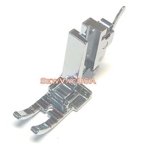 High Shank 1/4 Inch Piecing Foot Fits All High Shank Center Needle Machines Including Juki, Brother, Janome, Singer, Pfaff & More