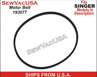 Singer Compatible 15 3/8 Inch Motor Belt 193077 See Description For Model List
