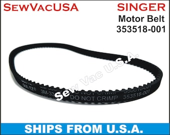 SINGER Sewing Machine Motor Belt 353518-001 Fits SINGER Models In Description