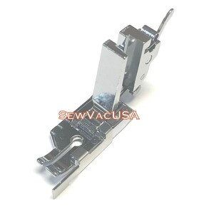High Shank 1/4 Inch Piecing Foot With Guide Fits All High Shank Center Needle Machines Including Juki, Brother, Janome, Singer, Pfaff & More