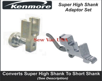 Kenmore Super High Shank Conversion Kit Converts Super High Shank To Low Shank To Use New Style Snap On Feet