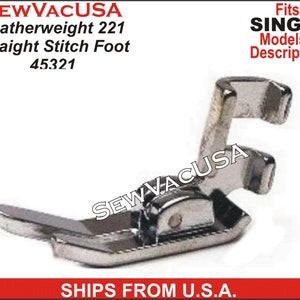 ANCHIY 507836 Zipper Foot for Singer Sewing Machine 