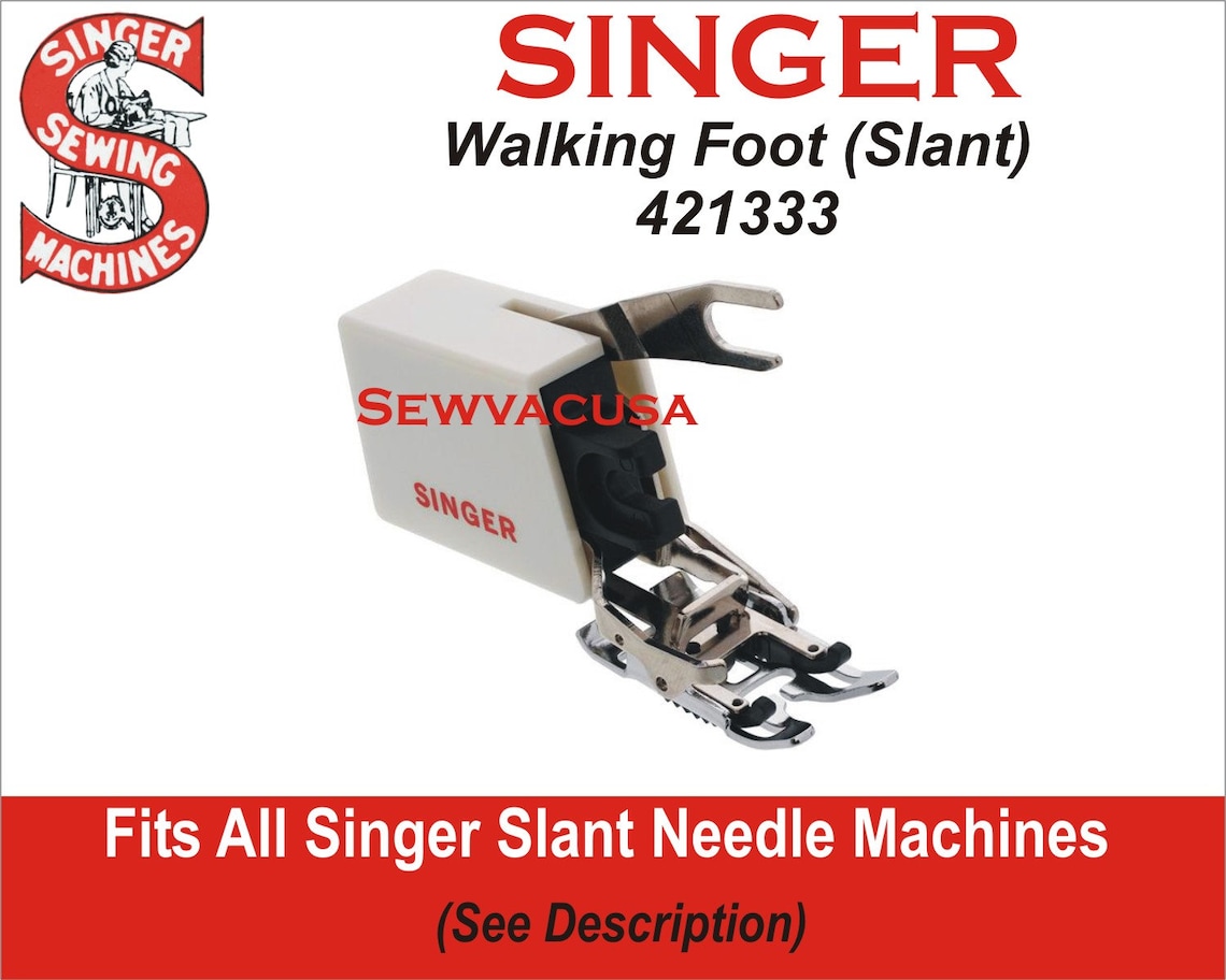 Singer Walking Foot 421333 With Guide Fits All Slant Needle Etsy