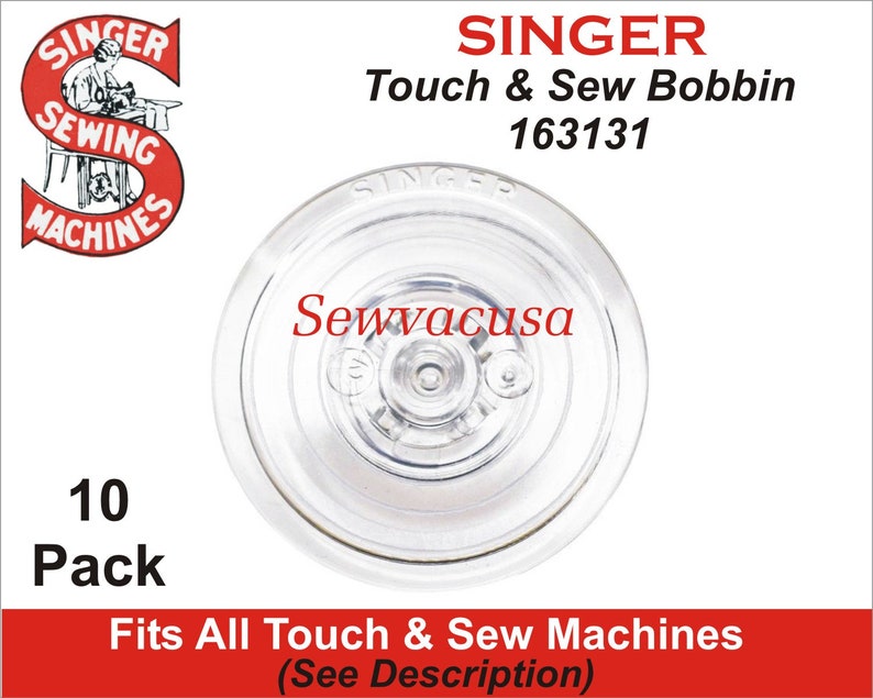 Genuine SINGER Touch & Sew Bobbins 163131 Fits All 600 And 700 Etsy
