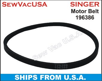 SINGER Sewing Machine Motor Belt 196386 15 Inches Long Fits SINGER Models In Description