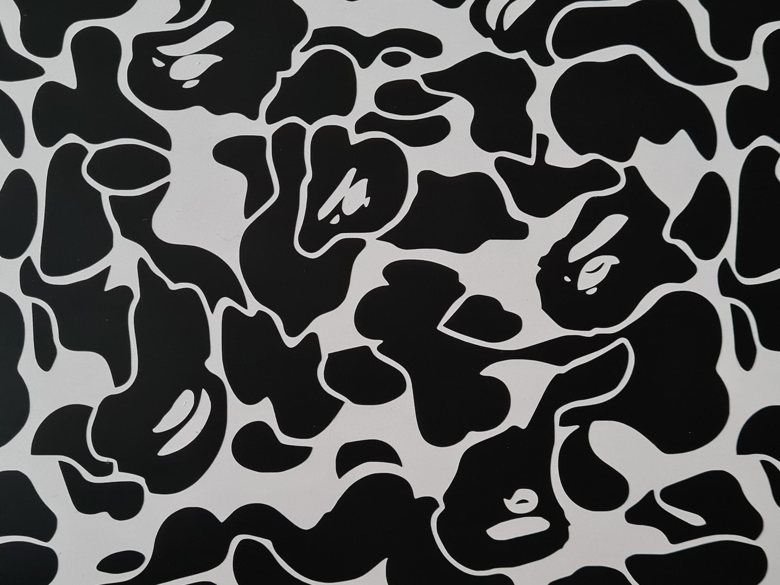 2 x bape vinyl stencils 2A4 sheets Etsy