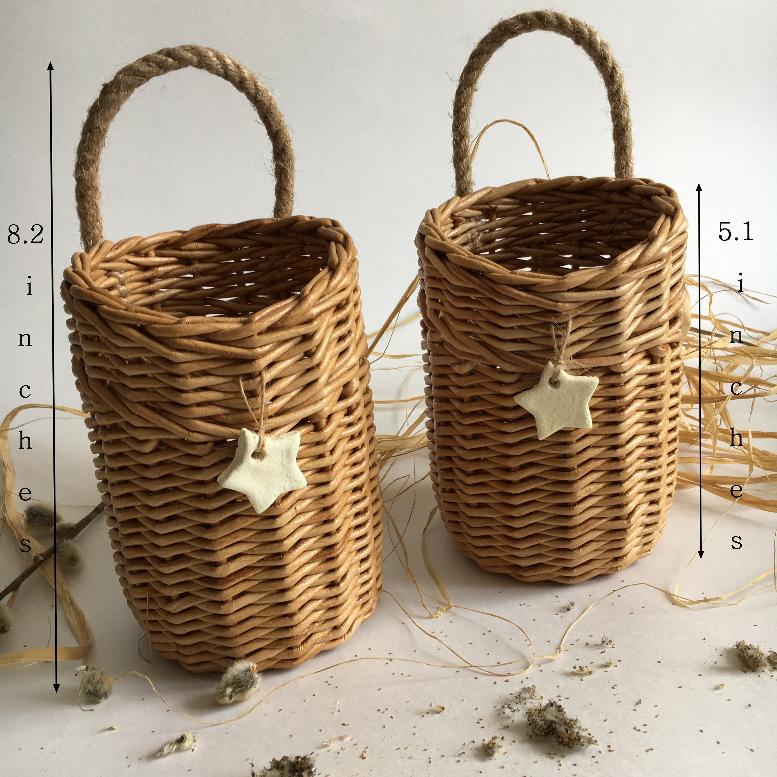 Wicker Gift Baskets
 Wicker t basket set of 2