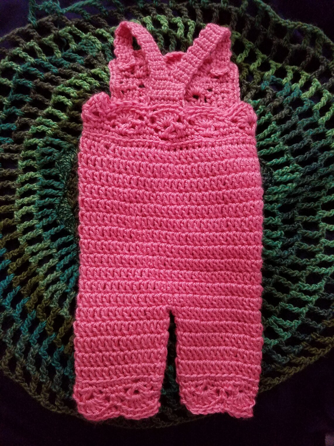 Crochet Baby Overalls and Etsy