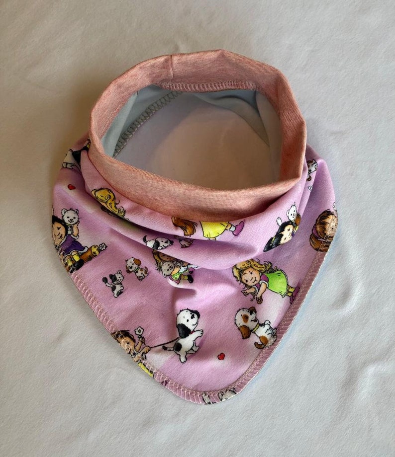 74 to 116 Baby Pants Girls Co-Wax Pants On NeedSet Matching Hat and NickyTuch Cotton Jersey Pink Animals Pump Pants Gr
