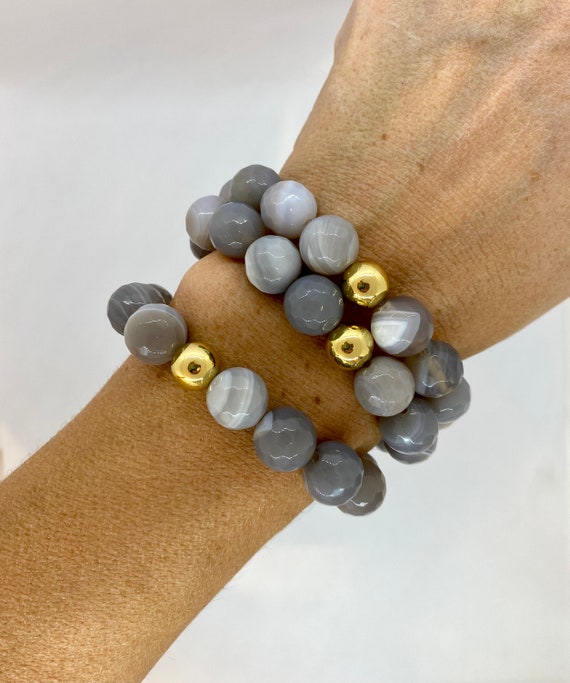 Howlite Natural Stone Bracelet FOR WOMEN by Mesmerize