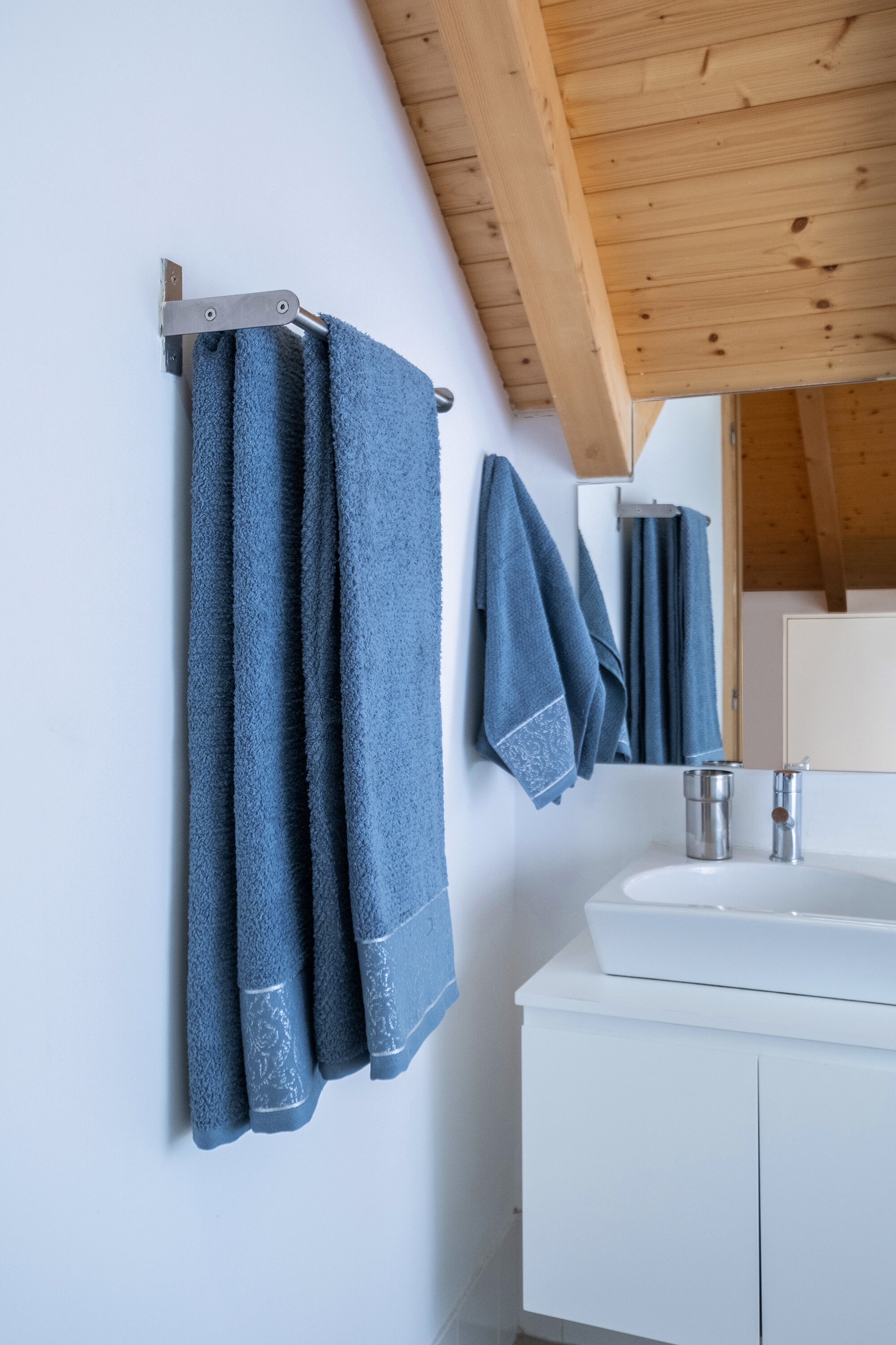 Baumwoll-Badezimmer-Handtücher-Set Badezimmer Hand Dekor | Etsy