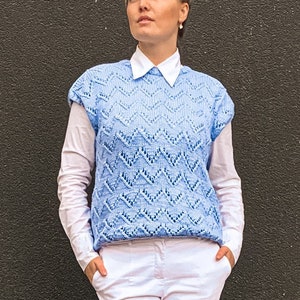 Chunky knit vest, Sleeveless sweater women, Alpaca wool sweater, Cable jumper knitting, Pullover knitwear