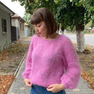 Fuzzy Wool Sweater Etsy Australia