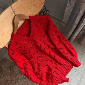 Wool sweater, Cable knit sweater, Chunky knit sweater, Scottish sweater wool, Sweater for women, Merino wool jumper, Slouchy knit pullover
