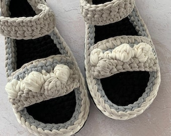 Handmade Crochet Boho Sandals: Eco-Friendly Summer Shoes
