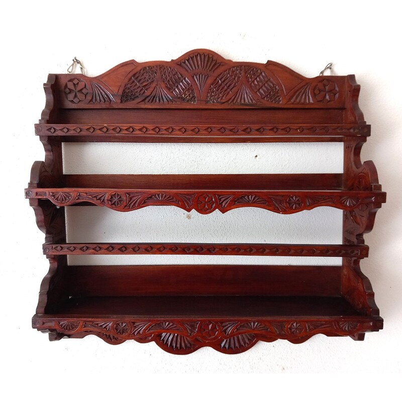 View of Antique Wall Shelves - Etsy