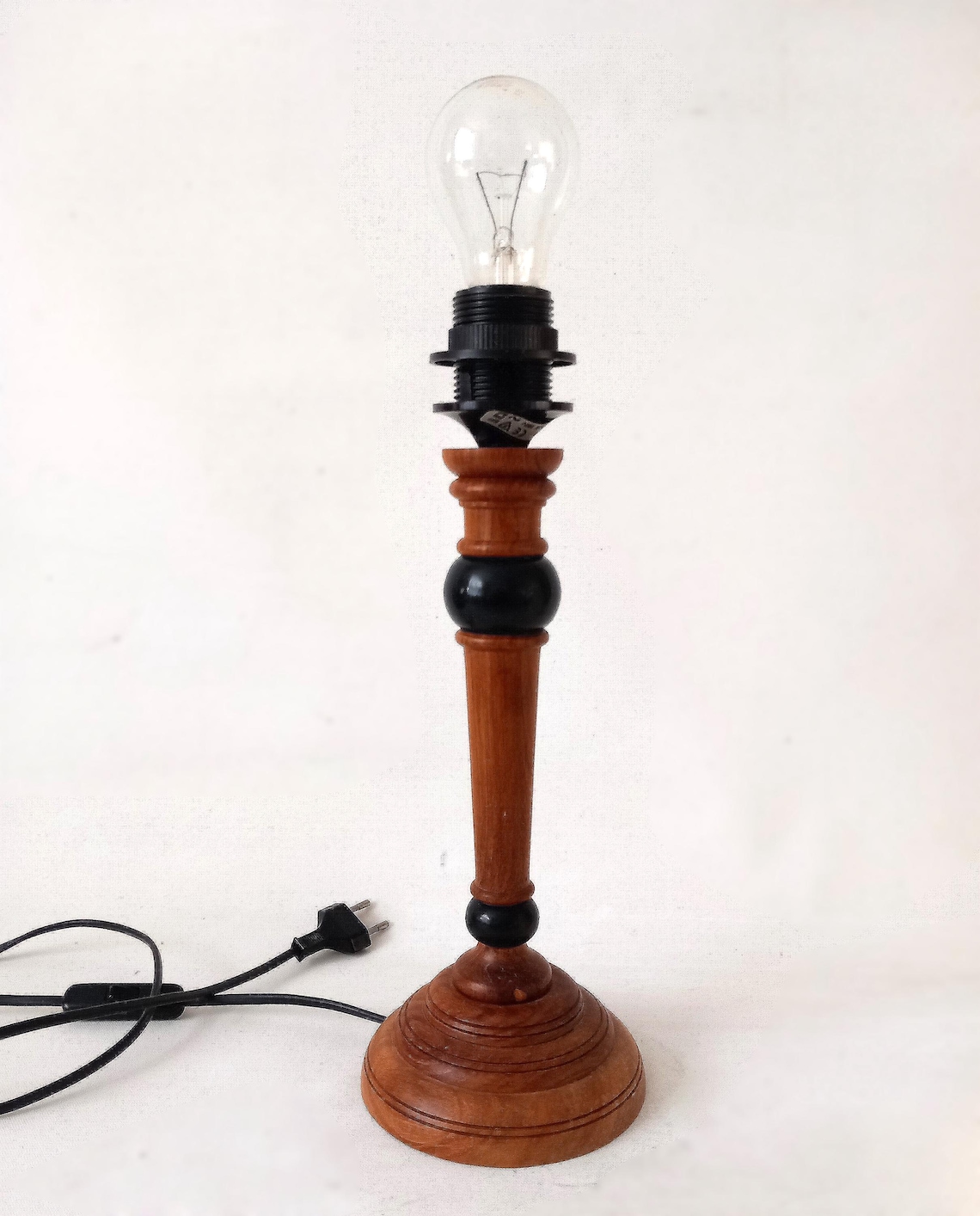 Vintage Art Deco Revival Tafellamp 1960, foto 4 di 5