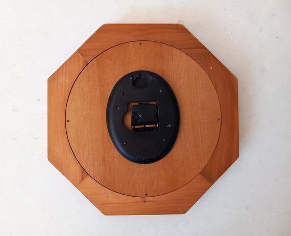 Antique Style Pine Clocks London LARGE 42cm Octagon Classic Design