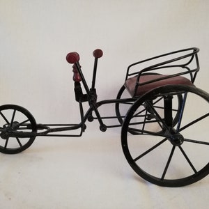 antique miniature bicycle