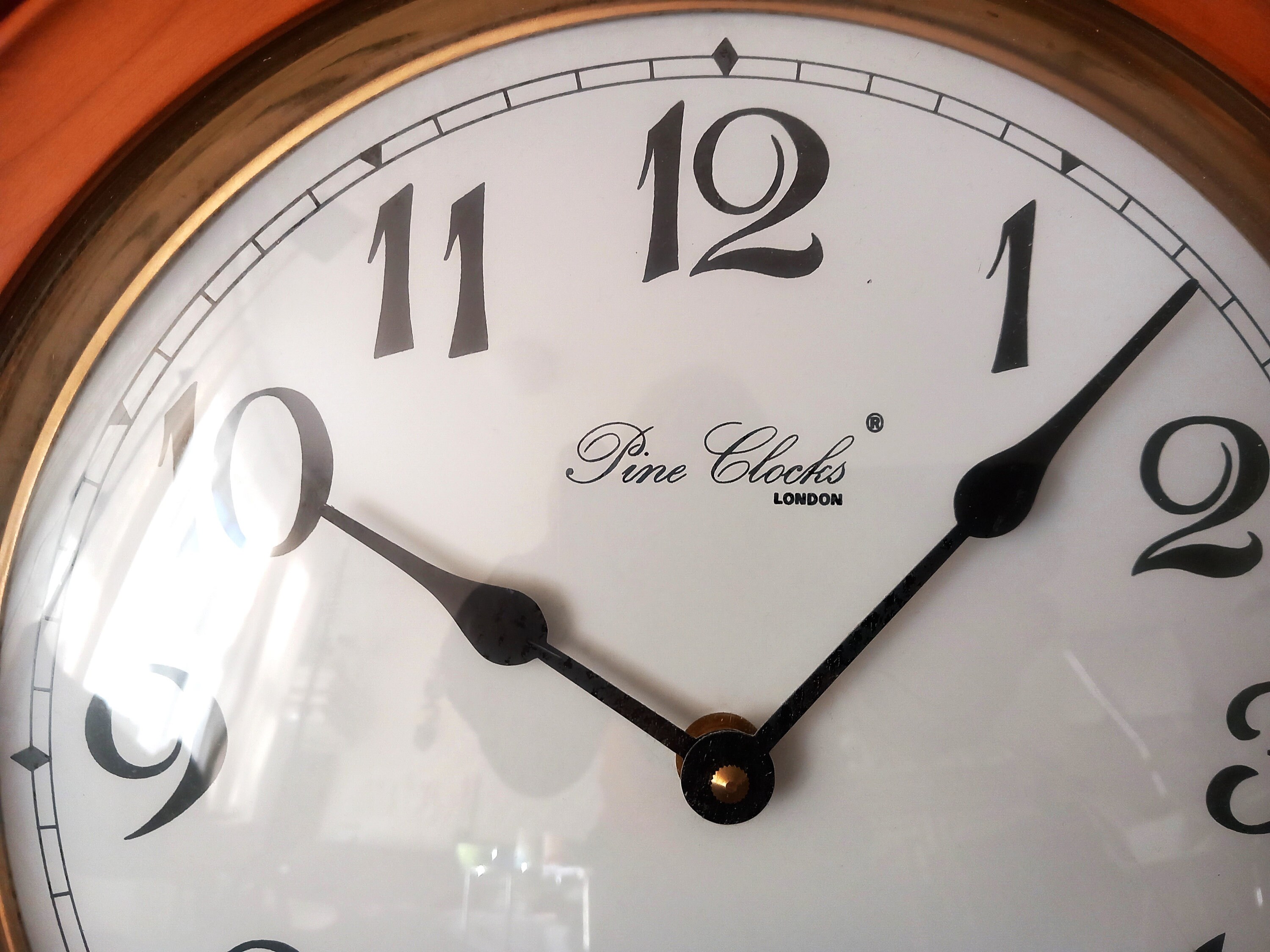 Antique Style Pine Clocks London LARGE 42cm Octagon Classic Design