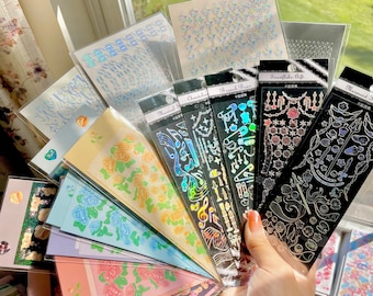 Sticker Sheet Grab Bag   | Journal | Photo Stickers | Kpop | Deco