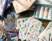 Stationary Grab Bag Journal Washi-Tape Memo Sheets Stickers Sticker Sheet Photo Stickers