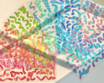 Pegatinas de decoración Polco / Holográficas / Tarjetas fotográficas / Revistas / Penpal / WaterBottle / Decoración