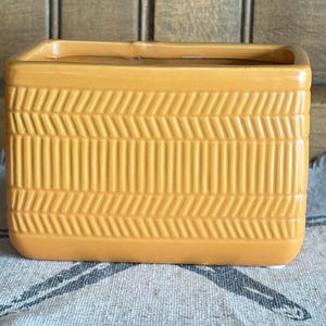 Vintage Costa Farms Cermaic Orange Pottery