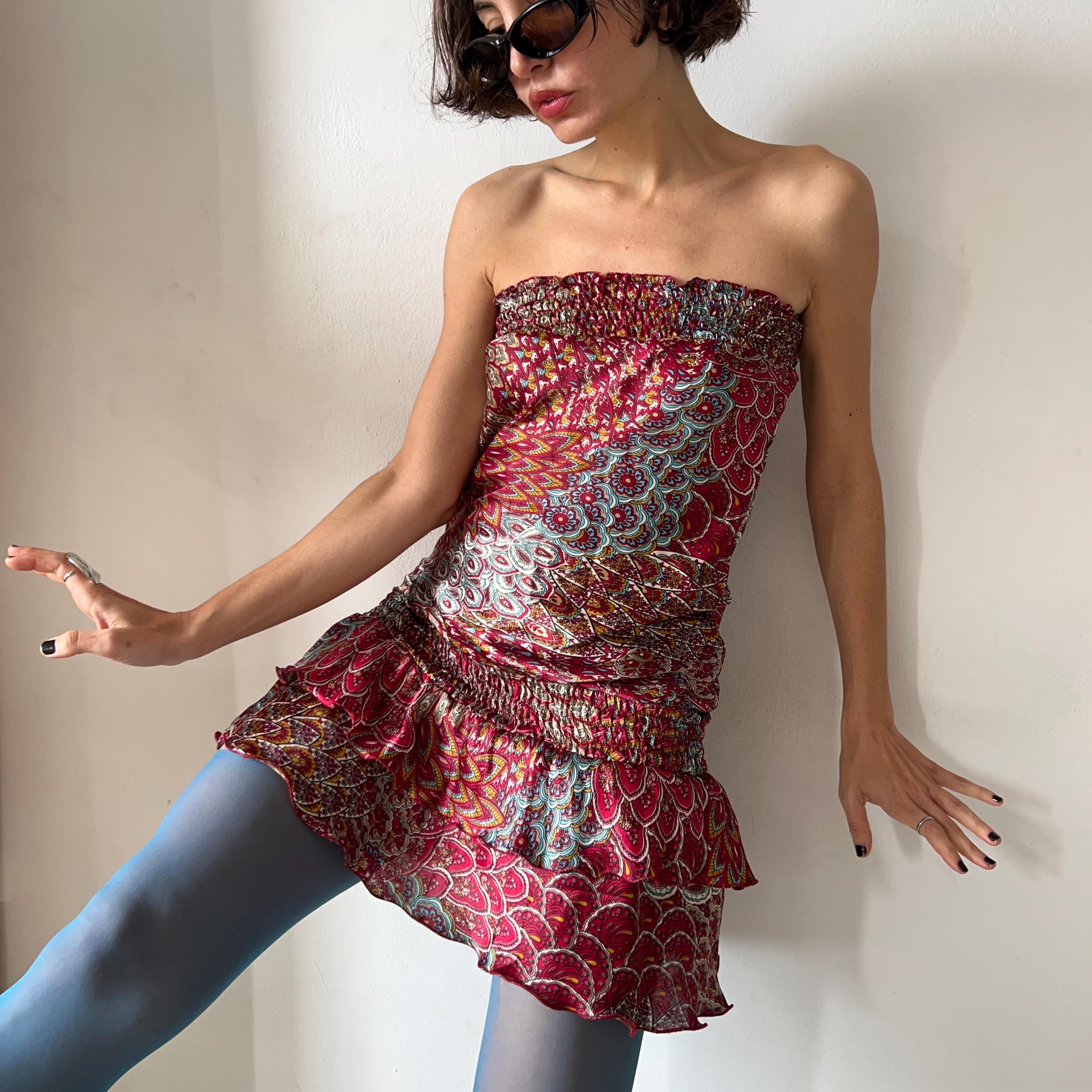 ● WITHOUT SUMMER ● Romantic Vintage Mini Dress Amazon.com: Summer Vintage Irregular Short Front Long Back