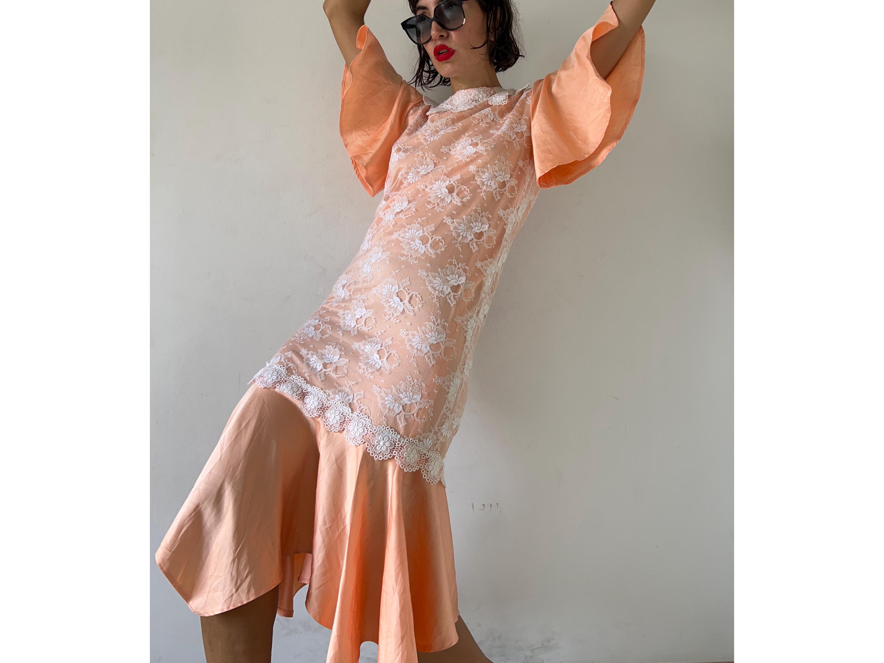 Salmon Pink Formal Gowns - Etsy Salmon Pink Formal Gowns - Etsy