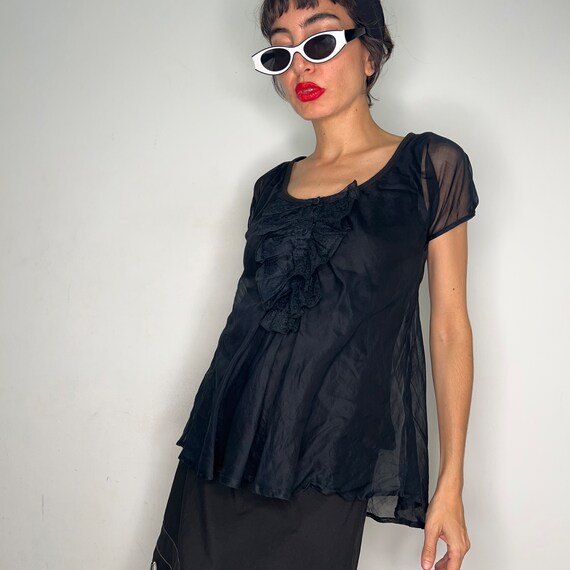 See by chloe ruffle sweater new arrivals