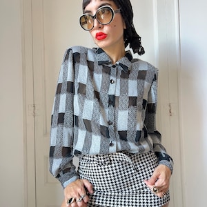 90s Sheer Blouse - Etsy