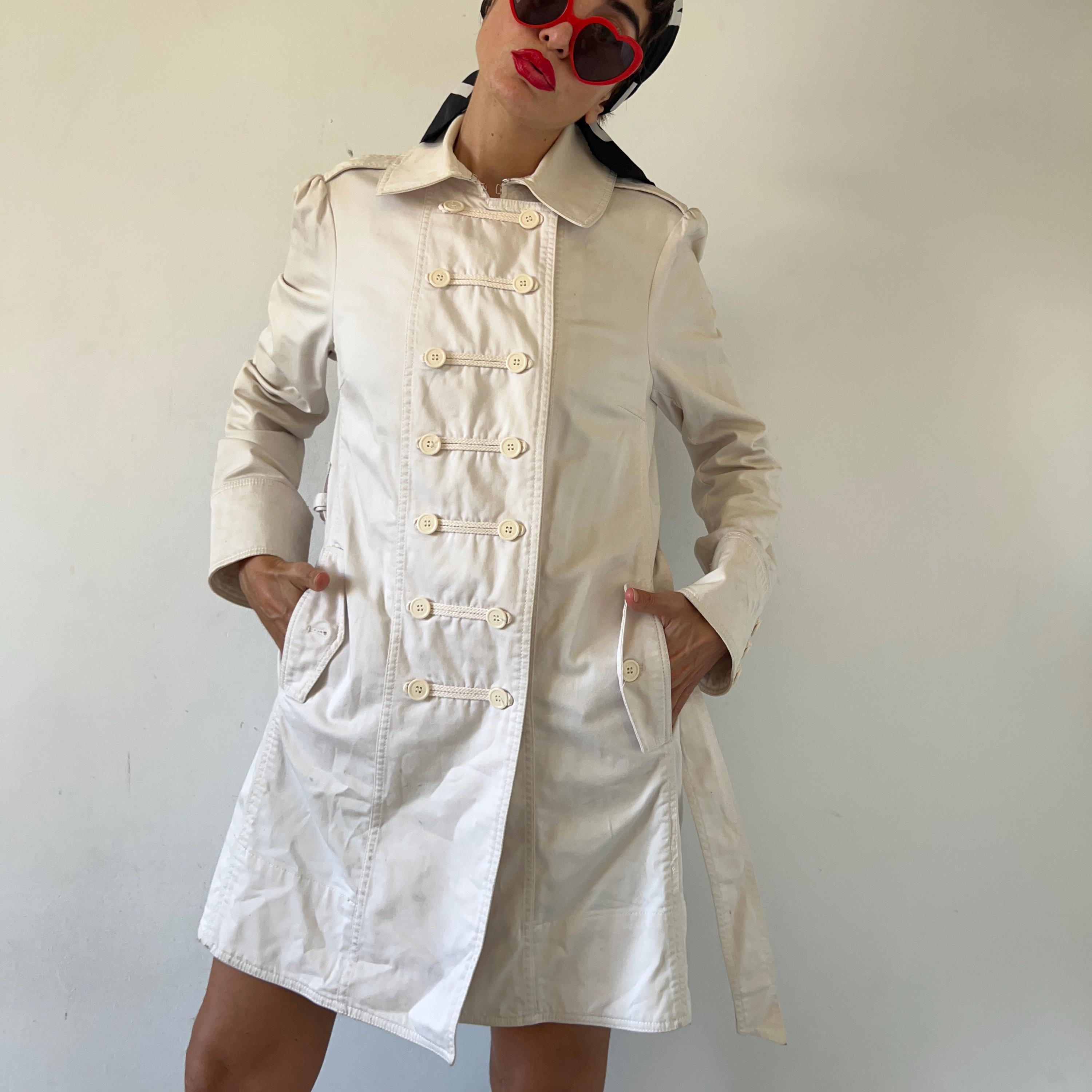 ☆marc by marc jacobs SLIM TRENCH COAT ☆marc by marc jacobs SLIM TRENCH COAT