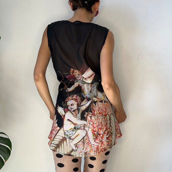 Blusa transparente de angeles hotsell