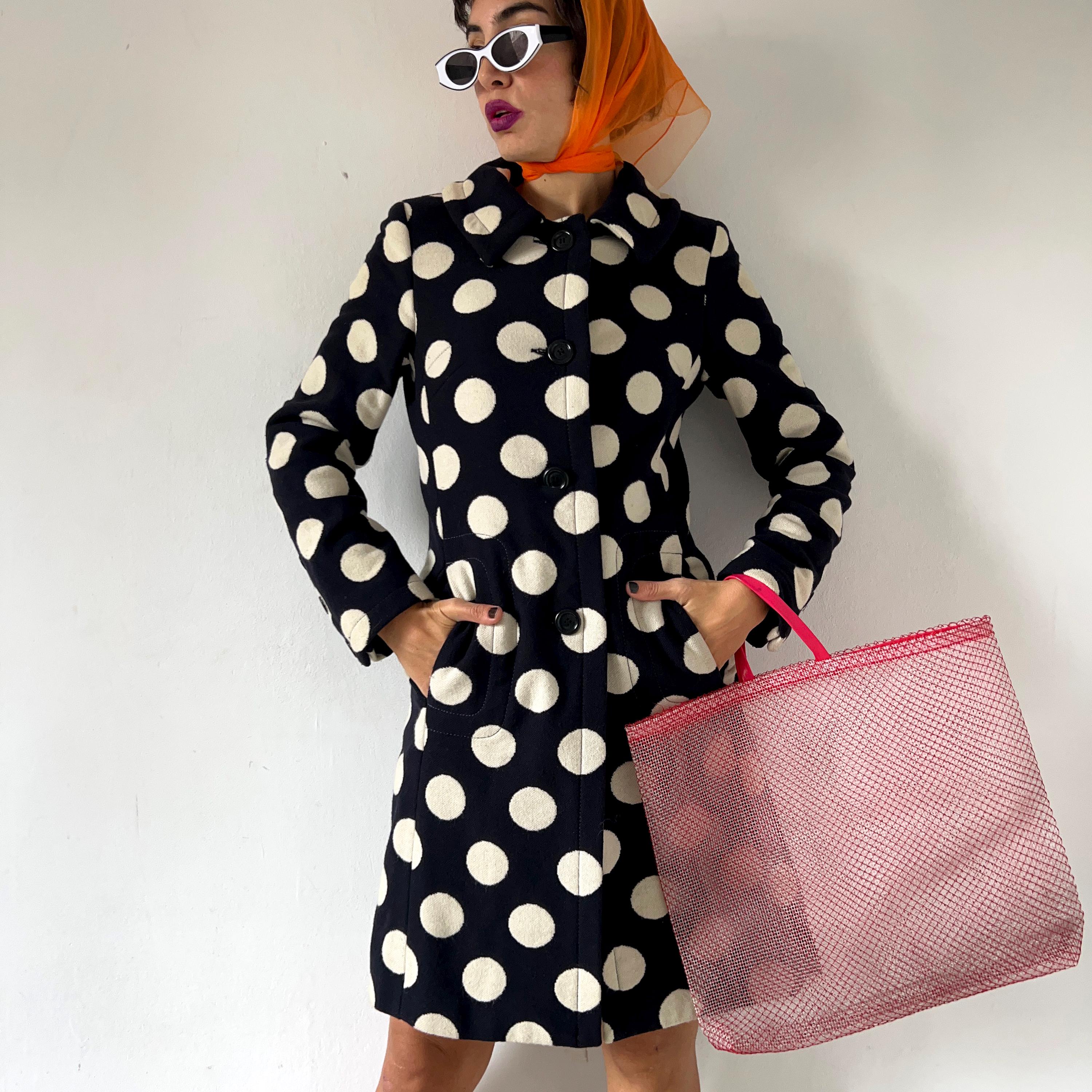 ブルゾン Moschino Double-Breasted Wool Coat With Wide Lapel Moschino Pure Wool Double Breasted Coat - XL/XXL | SYLK