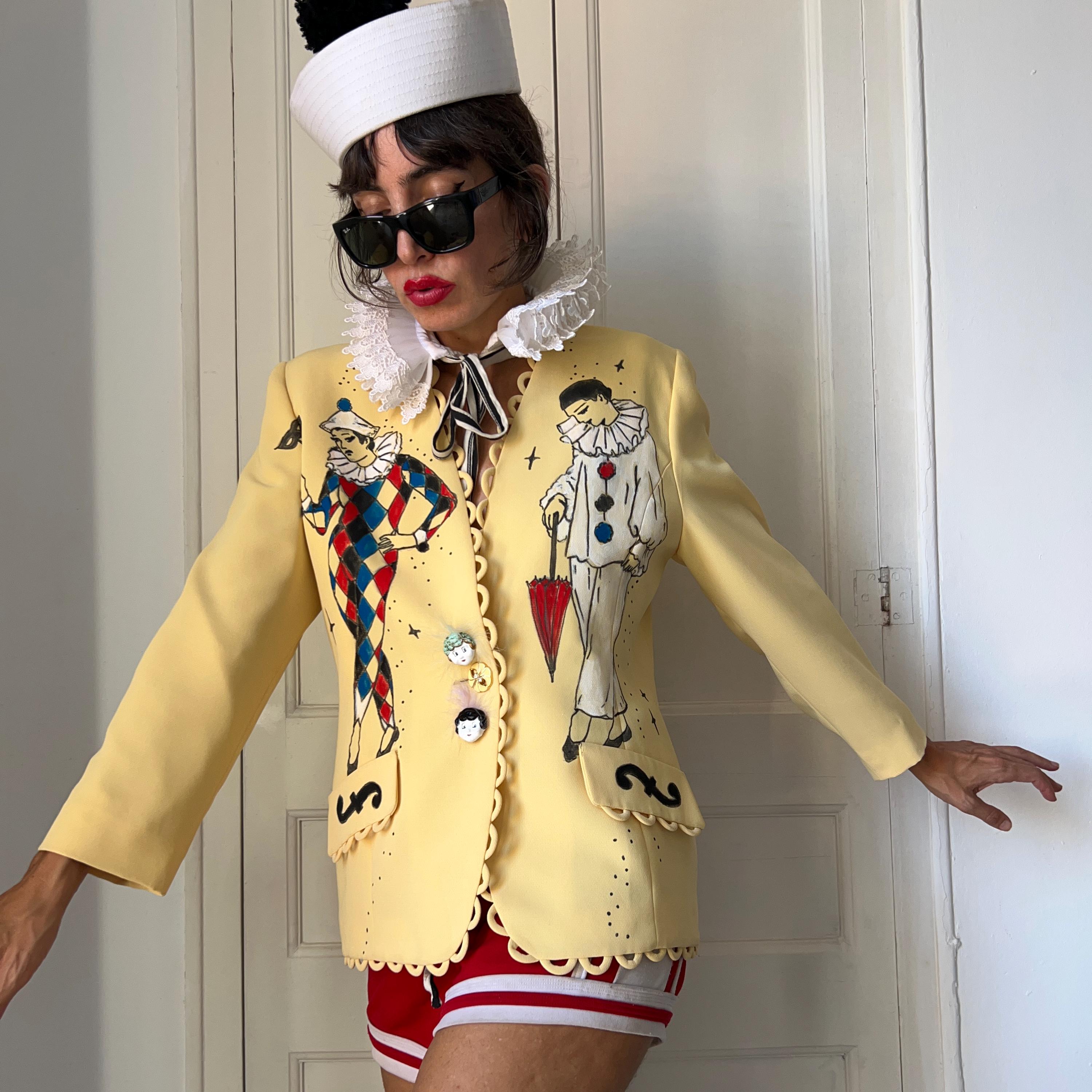 Hand Painted Blazers - Etsy