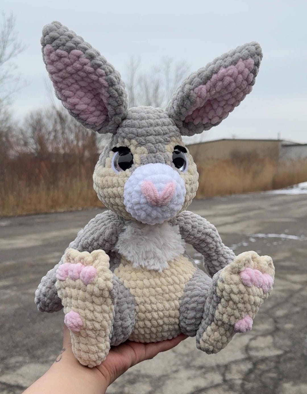 Thumpy Pink Rabbit Thumpy Bunny (PHYSICAL ITEM) - Etsy