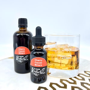 Cherry Cacao Bitters- Perfect for Old Fashioneds and Manhattans!