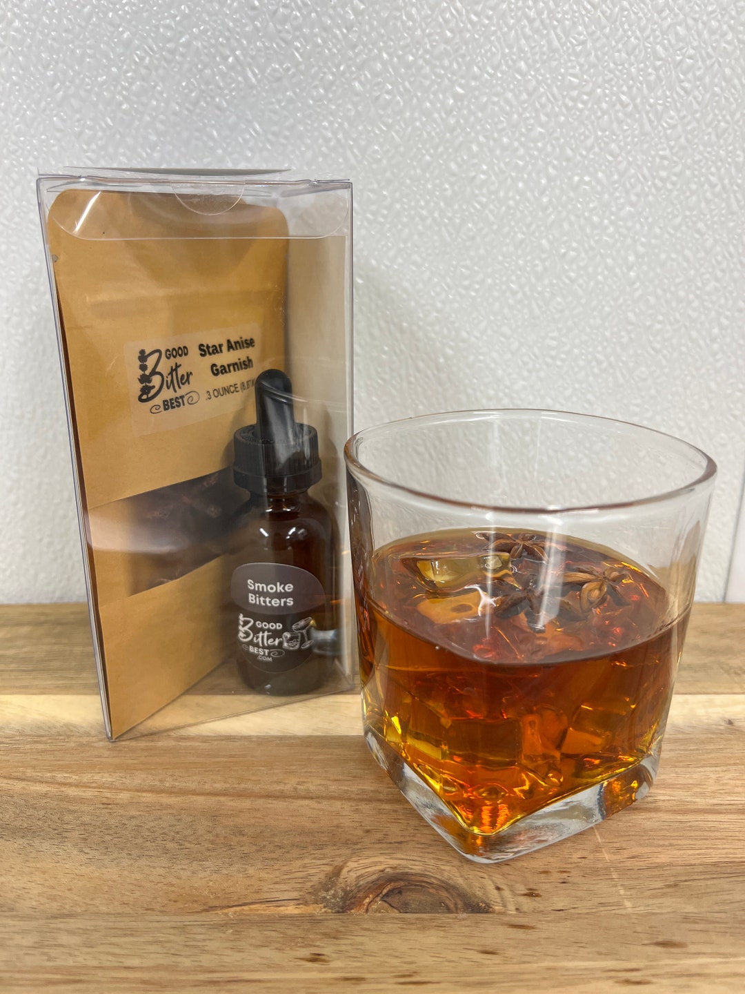Smoke Cocktail Kit: Includes Bitters, Sugar, Garnish, and Recipe for ...