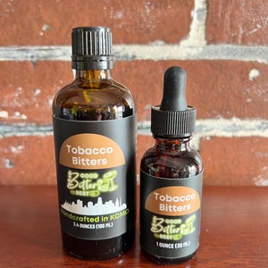 Tobacco Bitters- perfect for whiskey cocktails