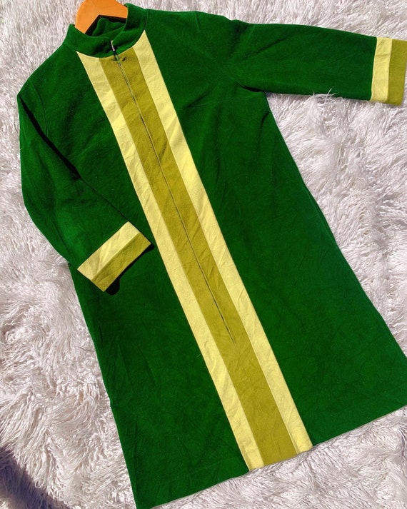 Sixties / Seventies Groovy Vintage Mod Dress med/l